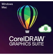 ПЗ для мультимедіа Corel CorelDRAW Graphics Suite 2024 EN/FR/DE/IT/ES/BP/NL Windows/Mac (ESDCDGS2024ML)