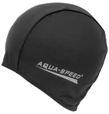 Шапка для плавання Aqua Speed Polyester Cap 091-07 5762 чорний Уні OSFM (5908217657626)