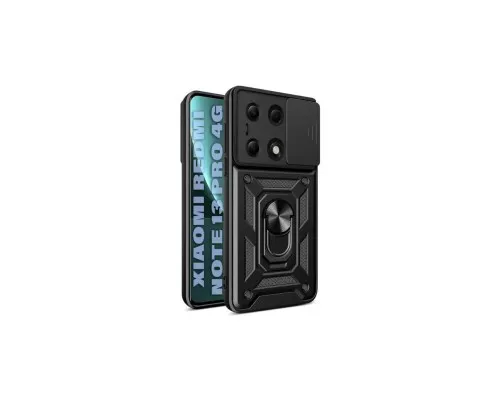 Чохол до мобільного телефона BeCover Military Xiaomi Redmi Note 13 Pro 4G Black (711024)