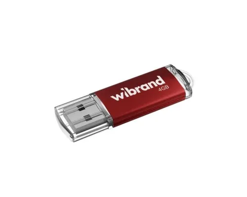 USB флеш накопичувач Wibrand 4GB Cougar Red USB 2.0 (WI2.0/CU4P1R)