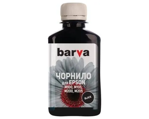 Чорнило Barva EPSON M100/M105/M200/M205 (T77414) 180г BLACK SOFT Pigment (M100-407)