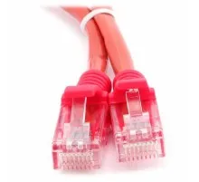 Патч-корд 0.5м, UTP, cat.5e, LSZH, red Molex (PCD-01000-0C)