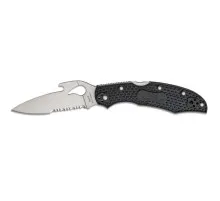 Нож Spyderco Byrd Cara Cara 2 Emerson полусеррейтор (BY03PSBK2W)