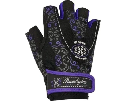 Перчатки для фитнеса Power System Classy Woman PS-2910 XS Purple (PS_2910_XS_Black/Purple)