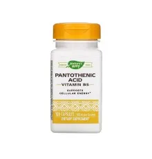 Витамин Nature's Way Пантотеновая кислота, Pantothenic Acid, 250 мг, 100 капсул (NWY-40491)