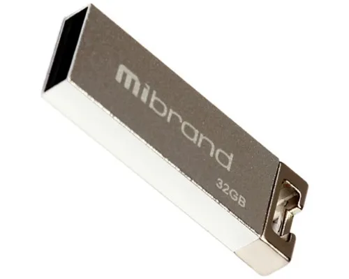 USB флеш накопичувач Mibrand 32GB Сhameleon Silver USB 2.0 (MI2.0/CH32U6S)