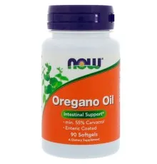 Травы Now Foods Масло Орегано, Oregano Oil, 90 гелевых капсул (NOW-04732)