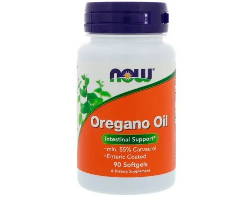 Травы Now Foods Масло Орегано, Oregano Oil, 90 гелевых капсул (NOW-04732)