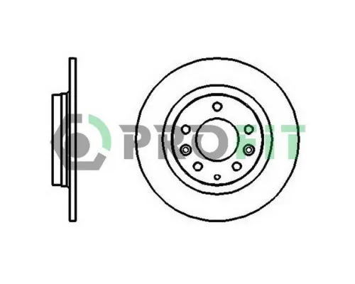 Гальмівний диск Profit 5010-1500