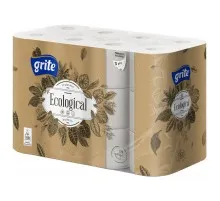Туалетний папір Grite Ecological Plius 3 шари 24 рулони (4770023350265)