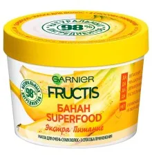 Маска для волосся Garnier Fructis Superfood Банан для дуже сухого волосся 390 мл (3600542258852)