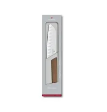 Кухонный нож Victorinox Swiss Modern Santoku 17 см Wood (6.9050.17KG)
