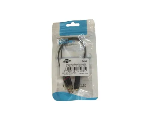 Переходник 4pin Jack (M) to 2*3pin (F) 0.1m Atcom (17488)