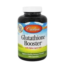 Аминокислота Carlson Усилитель Глутатиона, Glutathione Booster, 180 капсул (CAR-04852)