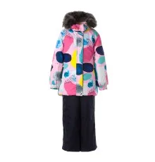 Комплект верхней одежды Huppa RENELY 2 41850230 cветло-розовый с принтом/тёмно-синий 116 (4741468978161)