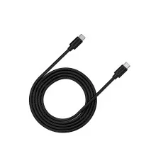Дата кабель USB-C to USB-C 2.0m 100W 20V/ 5A black Canyon (CNS-USBC12B)