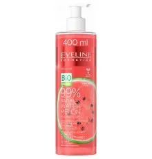 Гель для обличчя Eveline Cosmetics 99% Natural Watermelon 400 мл (5903416024392)