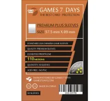 Протектор для карт Games7Days 57,5 х 89 мм, 110 мікрон USA Chimera, 50 шт (PREMIUM+) (GSD-035789)