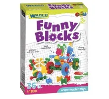 Конструктор Wader Funny blocks (41830)