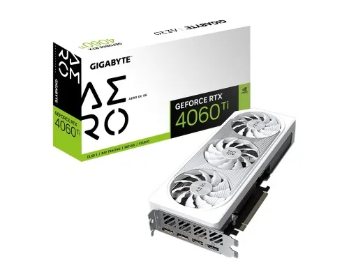 Видеокарта GIGABYTE GeForce RTX4060Ti 8Gb AERO OC (GV-N406TAERO OC-8GD)