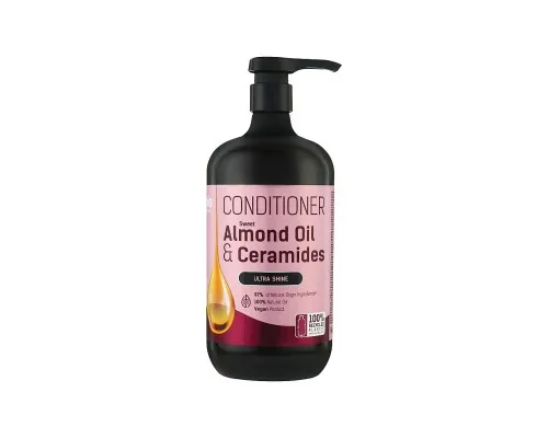 Кондиціонер для волосся Bio Naturell Sweet Almond Oil & Ceramides Ультраблиск 946 мл (8588006041576)