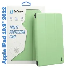 Чехол для планшета BeCover Tri Fold Soft TPU mount Apple Pencil Apple iPad 10.9" 2022 Light Green (708465)