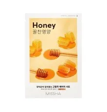 Маска для лица Missha Airy Fit Honey Sheet Mask С медом 19 г (8809581454811)