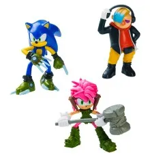 Фігурка Sonic Prime набір – Доктор Не, Сонік, Эмі (SON2020B)