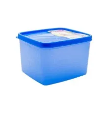 Пищевой контейнер Irak Plastik Alaska квадратний 1,2 л синій (5507)