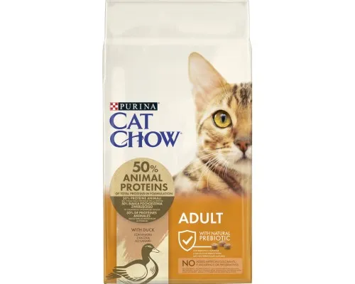 Сухой корм для кошек Purina Cat Chow Adult с уткой 15 кг (7613035394889)