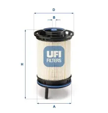 Фільтр паливний UFI 26.130.00