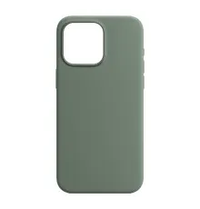 Чохол до мобільного телефона MAKE Apple iPhone 15 Pro Max Silicone Green (MCL-AI15PMGN)