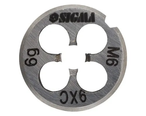 Плашка Sigma М6x1.0мм (1604171)