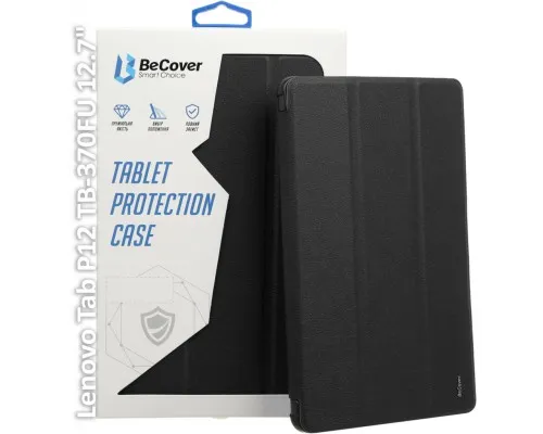Чохол до планшета BeCover Smart Case Lenovo Tab P12 TB-370FU 12.7 Black (709878)