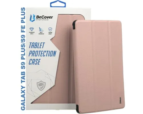 Чехол для планшета BeCover Smart Case Samsung Tab S9 Plus (SM-X810/SM-X816)/S9 FE Plus (SM-X610/SM-X616) 12.4 Rose Gold (710326)