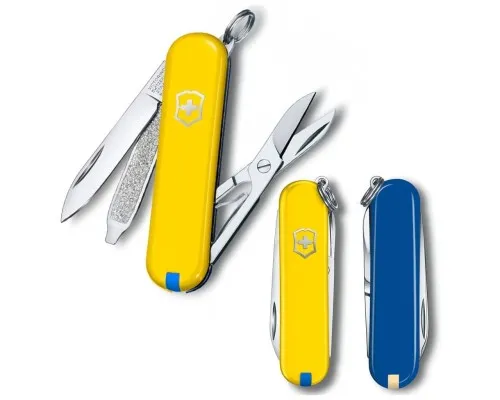 Ніж Victorinox Classic SD Ukraine Жовто-синій (0.6223.8G.2)