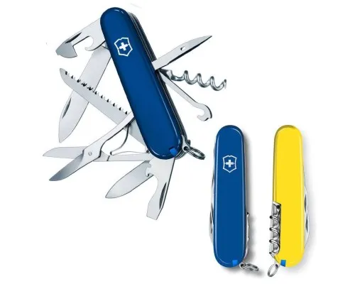 Ніж Victorinox Huntsman Ukraine 91 мм Синьо-жовтий (1.3713.2.8)