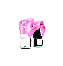 Боксерські рукавички Everlast Elite Training Gloves 884961-70-13 рожевий/білий 10 oz (6940124709523)