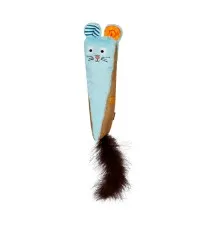 Игрушка для кошек GiGwi Rookie Hunter Кролик голубой с шуршанием 38 см (2233)