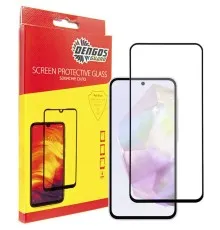 Скло захисне Dengos Full Glue Samsung Galaxy A35 5G (black) (TGFG-344)
