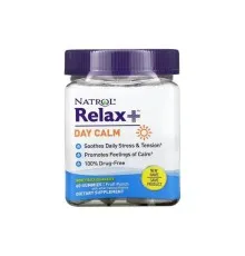 Амінокислота Natrol Розслаблення та спокій, Relax+, смак фруктів, Day Calm, 60 (NTL-07635)