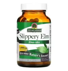 Витаминно-минеральный комплекс Nature's Answer Скользкий вяз, 1050 мг, Slippery Elm, 90 вегетарианских капсул (NTA-16334)