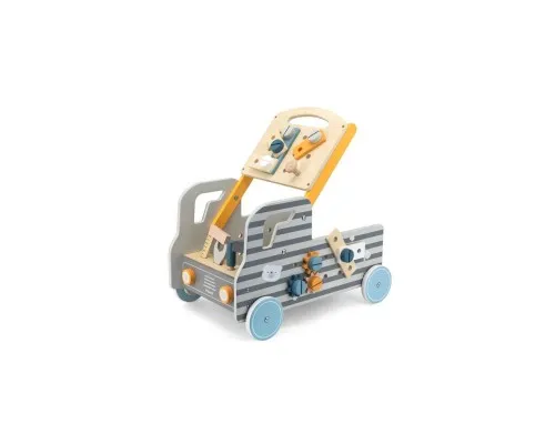 Развивающая игрушка Viga Toys PolarB Деревянная машинка с инструментами (44066)