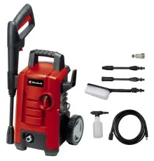 Мийка високого тиску Einhell TC-HP 130, 1500Вт, 130бар, 390л/год, шланг 5м, 5.1кг (4140750)