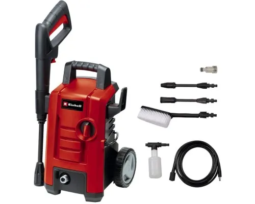 Мийка високого тиску Einhell TC-HP 130, 1500Вт, 130бар, 390л/год, шланг 5м, 5.1кг (4140750)