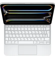 Чехол для планшета Apple Magic Keyboard for iPad Pro 11inch (M4) - Ukrainian - White,Model A2975 (MWR03UA/A)