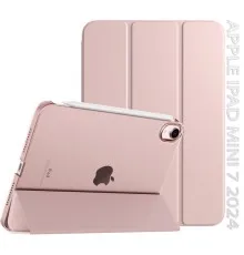 Чохол до планшета BeCover Tri Fold Hard Apple iPad Mini 7 2024 Pink (712454)