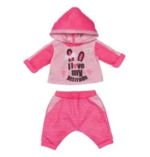 Аксессуар к кукле Zapf Набор одежды Baby Born Спортивный костюм для бега Розовый (830109-1)