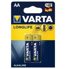 Батарейка Varta AA Longlife LR6 * 2 (04106101412)