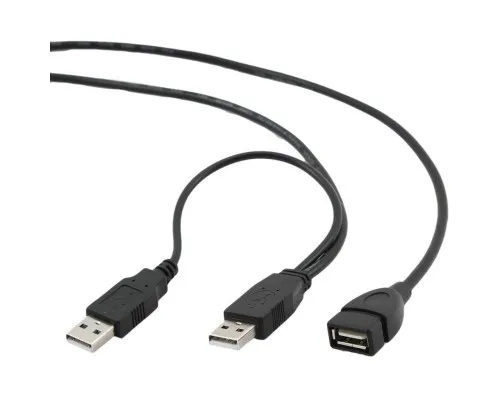 Дата кабель подовжувач USB2.0 AM/AF Cablexpert (CCP-USB22-AMAF-3)